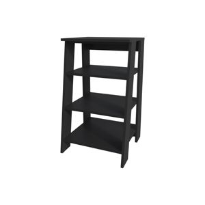 Estante de Baño Independiente de Hierro Negro, 4 Niveles, Estante de Almacenamiento Abierto para Esquina, Organizador de Ducha, 60x70cm, Diseño Minimalista - Product Image 2