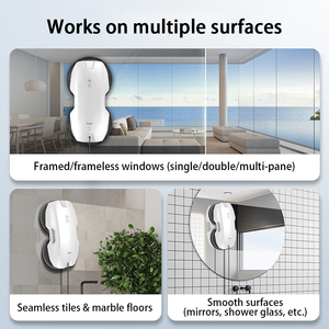 Smart Ultrasonic Water Spray Robot Window Cleaner Strong Suction Remote Control Glass Washing Electric Window Cleaning Robot - Product Image 6