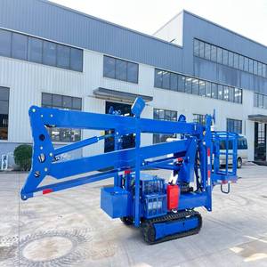 Lift <span class=keywords><strong>Cherry</strong></span> <span class=keywords><strong>picker</strong></span> Boom di động towable Boom Spider Lift để bán - Product Image 4