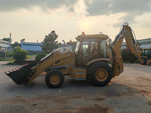Goedkoopste grondverzetmachines minitractor aanhangwagen 4x4 landbouwtractor met graafmachine te koop - Product Image 6