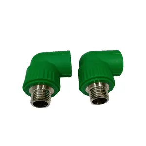 High Standard Equal Elbow Ppr Fittings Plumbing Water Pipe 90 Degree Elbow Ppr Pipe Elbow Connector