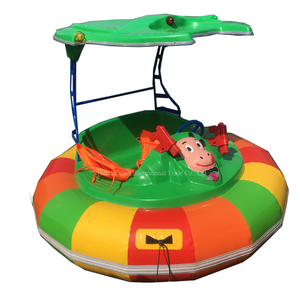 Prix bon marché famille bateau tamponneur bateau électrique en fibre de verre avec alimentation électrique bleu batterie en fibre de verre et bateau galvanisé - Product Image 4