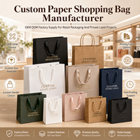 Sacs cadeaux en papier blanc de style Euro Tote personnalisés pour l'emballage artisanal et de luxe, commandes en gros pour la vente au détail