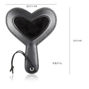 Fantasy Flogger Cosplay Slave Bdsm Sex Toys Leuke Hartvormige Peddel Zwepen Voor Koppels <span class=keywords><strong>Bondage</strong></span> Mep - Product Image 2