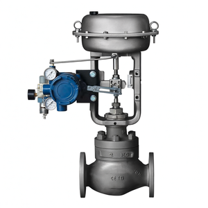 Vanne de régulation à diaphragme Covna avec positionneur, réglage du débit, actionnée pneumatiquement, vannes de régulation pour l'eau et l'air - Product Image 2