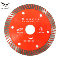 Disque de coupe LITTLE ANT, lame diamantée de qualité supérieure de 4 pouces pour la découpe de carreaux de porcelaine et de pierre artificielle