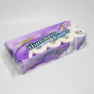 Rollos estándar de pulpa de bambú, papel higiénico de seda virgen, venta al por mayor - Product Image 2