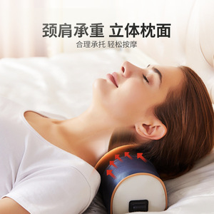 ElectricHeat Therapy Massage Pillow For Neck Waist Back Relief With USB Power Blue Color - Product Image 5