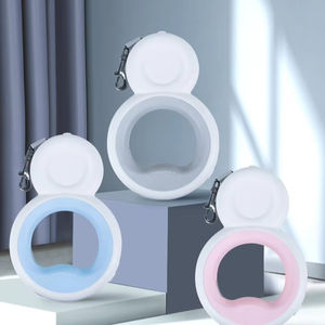 Tas sampah plastik pola Solid lampu malam perlengkapan hewan peliharaan tali Jalan anjing dapat ditarik otomatis multifungsi - Product Image 2