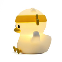 Lampe de nuit de chevet en silicone haut de gamme Pat Light lampe de table LED avec protection des yeux Mini tailles compagnon de sommeil compagnon