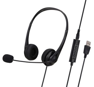 USB câm mic Over-Ear văn phòng & cuộc gọi trung tâm Tai nghe có dây tai nghe & tai nghe với âm nhạc tính năng động Vocalism Nguyên Tắc - Product Image 3