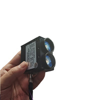 Capteur de télémétrie laser infrarouge numérique fixe CRK Outdoor 100M QG100, détection de positionnement Lidar monopoint pour collision de véhicules