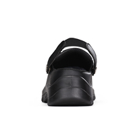 Chaussures de travail antidérapantes noires pour chef, chaussures de sécurité pour la cuisine, l'industrie alimentaire, les restaurants, les salles blanches, les laboratoires