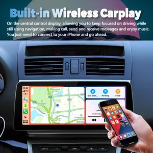 Lecteur vidéo de voiture Android 13 avec écran 12,3 pouces 1920*720, autoradio stéréo pour Mazda 6 2007 - 2012, GPS, multimédia, Carplay, unité principale - Product Image 2
