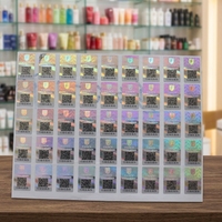 Autocollants adhésifs holographiques de médecine de prix compétitif étiquettes personnalisées rondes pour bouteille de pilule