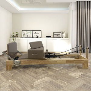 Cải Cách <span class=keywords><strong>Pilates</strong></span> Đệm Lõi Đào Tạo Giường Gỗ Sồi <span class=keywords><strong>Pilates</strong></span> Cải Cách Đa Năng Tập Thể Dục Công Cụ Cho Sức Mạnh Cốt Lõi - Product Image 1