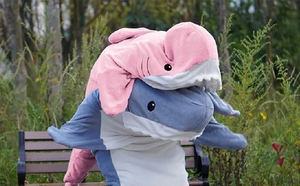 <strong>Cosy</strong> and Warm Hooded Flannel Shark <strong>Blanket</strong> Shark <strong>Blanket</strong> for Adults and Children - Product Image 5