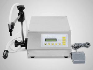 Máquina de Llenado con Bomba de Control Digital para Bebidas, Agua, Licores, Leche, Perfumes, Jugos, Aceites Esenciales, Máquina Empacadora de Leche - Product Image 2