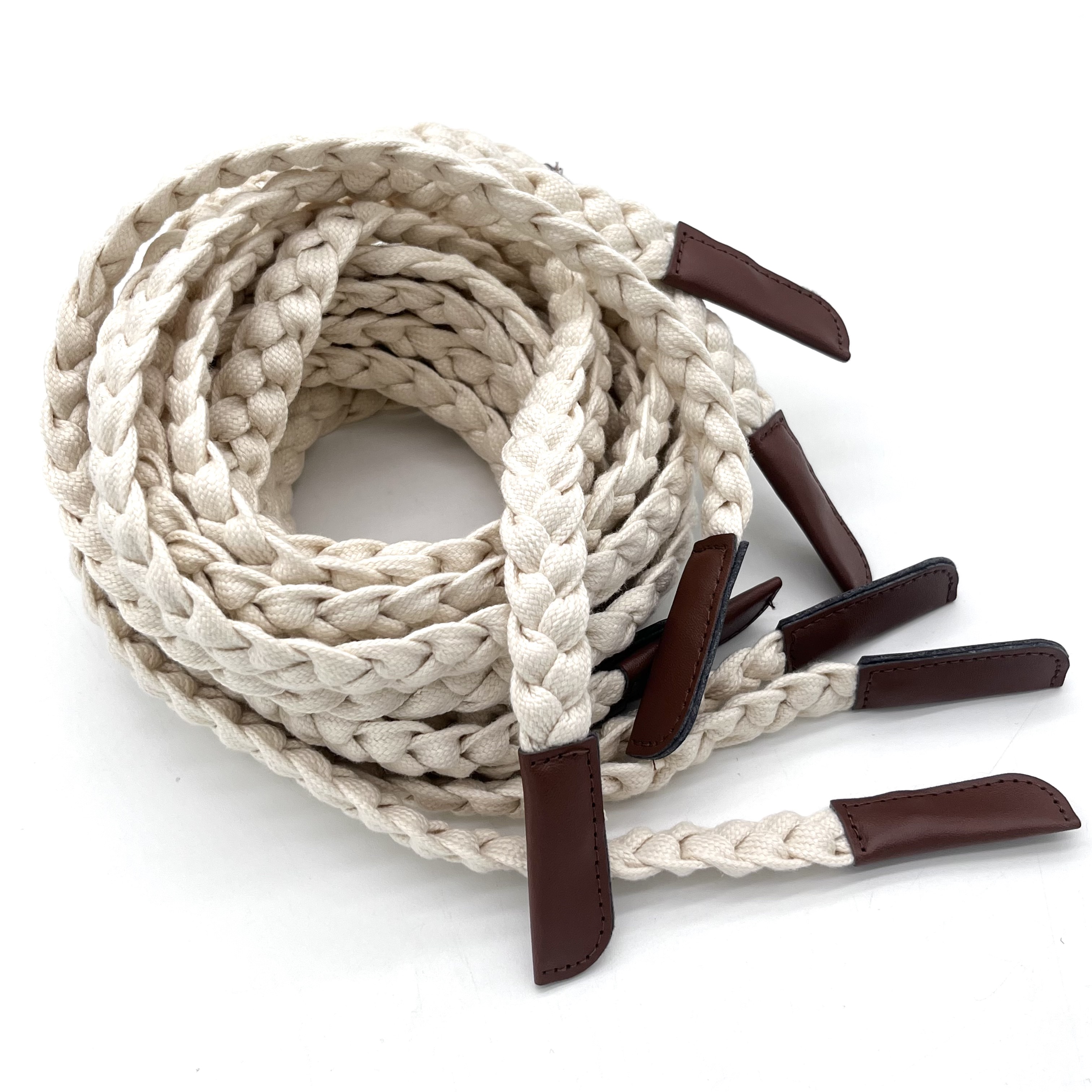 2026 Sofine Classic Sturdy and Exquisite Leather Headband Woven Hat String