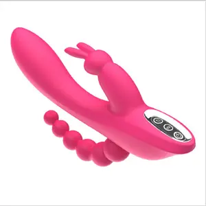 Populaire Modellen Populaire Modellen Vibrator Seksspeeltjes Voor Vrouw Seksspeeltjes Voor Mannen 3 In 1 Anale Plug Clitoris Spanking Vibrator