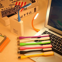 Lumière led micro usb flexible en gros, mini lampe led usb, lumière led usb pour ordinateur power bank