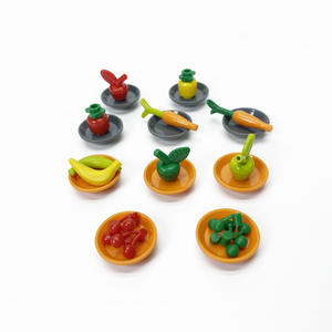 DIY 시티 스트리트 뷰 음식 야채 과일 가판대 상점 브릭 빌딩 블록 세트 (DLC-036) - Product Image 2