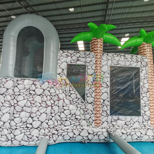 Outdoor commerical inflable bounce house parc de dinosaures inflatable dinosaur bouncy castle - Product Image 4