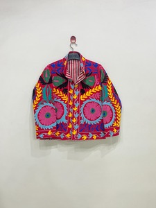 Chaleco Largo de Algodón Transpirable con Estampado Suzani para Mujer, Ajuste Holgado y Cómodo, Cualquier Talla, Proveedor de la India - Product Image 3