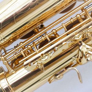 Saxofón C Melody <span class=keywords><strong>de</strong></span> Alta Calidad, Saxofón C Melody <span class=keywords><strong>de</strong></span> Latón Lacado en Oro con Estuche en Stock - Product Image 4