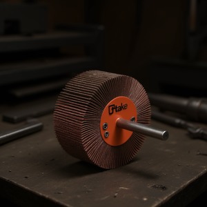 Disco Abrasivo de Tela Ttake de 80x50 mm con Vástago de 6 mm para Pulir - Product Image 3