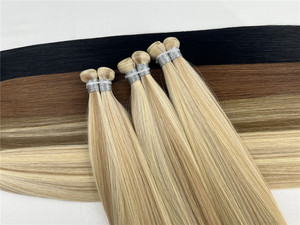 Extensiones de Cabello Humano Ruso Triple Virgen de Doble Trama, Finas, Invisibles, Rizadas, Onduladas, Slavic European Genius Weft, 12a - Product Image 3