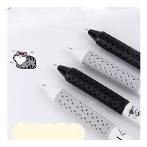 Morandi Creative Aroma therapie Color Touch Pen Extra lange weiche Griffsc heide Blauer Kunststoff-Neutral stift mit 0,5mm Schreib breite - Product Image 6