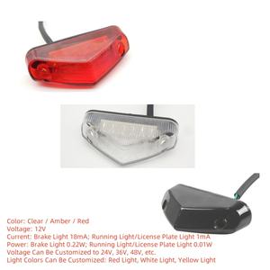 Luz Trasera LED para Motocicleta, Mini Luces de Conducción para Moto, Luz Direccional para Moto - Product Image 2
