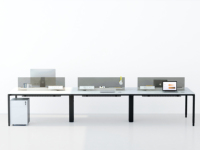 Muebles de Oficina Modernos, Escritorio Ejecutivo, Estación de Trabajo para Computadora, Escritorio Modular de Madera para Personal, Escritorio Compacto para Espacios Abiertos