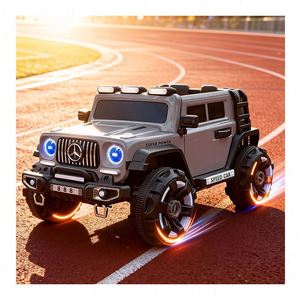 รถยนต์ไฟฟ้า Ride Electric Comfort Car Quad 390 มอเตอร์ ไฟ LED แถบแสง แบตเตอรี่ 12V7Ah ห้องโดยสารกว้างขวาง สำหรับการขับขี่ที่มั่นคง ทนทาน ผลิตจากพลาสติก พร้อมเครื่องเล่น MP3 - Product Image 2