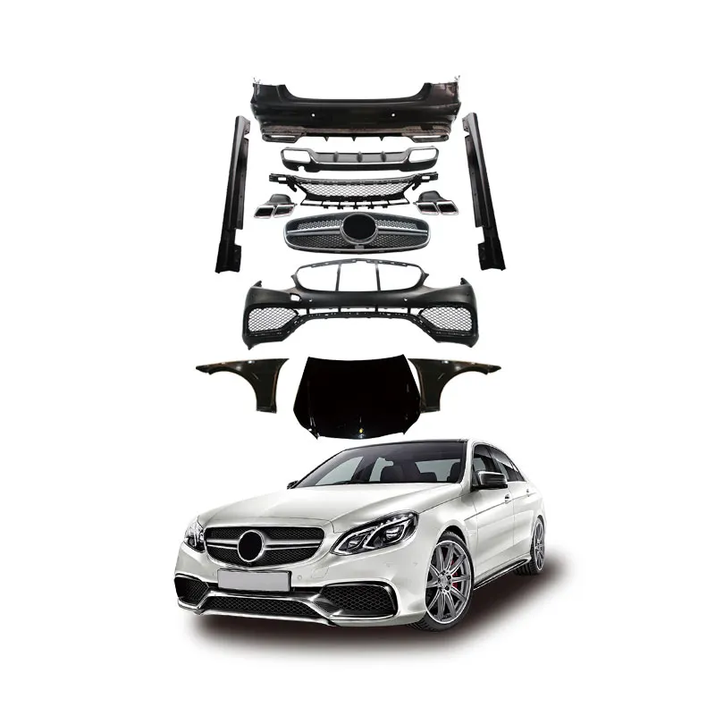 GBT car parts body kit e class e63 w212 upgrade facelift for mercedes e class W212 bodykit e63 amg mercedes w212 bodykit