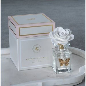 Xiang Xun Ceramic Flower <b>Diffuser</b> 120-180 Days Fragrance <b>Reed</b> <b>Diffuser</b> Set - Product Image 4