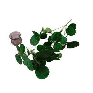 Ramas Altas de Hojas de Manzana Artificiales, Flores Decorativas de Plástico, Decoración para Bodas, Proyectos de Arreglos Florales - Product Image 5