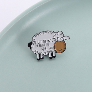 Broche de Aleación de Zinc con Diseño de Animal de Dibujos Animados, Esmaltado, <span class=keywords><strong>Serie</strong></span> Animal, Pin Metálico para Accesorios de Sombrero - Product Image 4