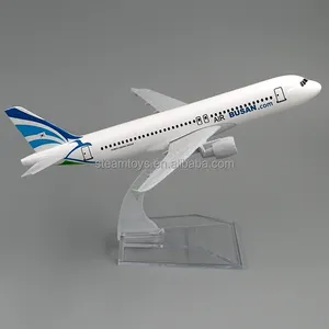 ダイキャストエアモデル1:400航空機エアバスA320エアプサン合金飛行機モデル韓国320クリスマスギフトデコレーション用