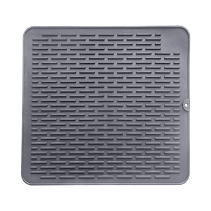 Tapis de séchage en silicone grand format, imperméable et résistant à la chaleur (45*40), compatible lave-vaisselle, pour cuisine - Vente chaude - Product Image 2