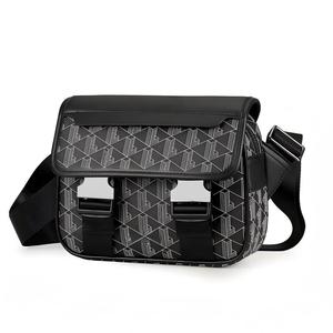 <span class=keywords><strong>Sac</strong></span> <span class=keywords><strong>bandoulière</strong></span> unisexe de luxe de haute qualité avec logo de marque 2026, en cuir PU imperméable, pour <span class=keywords><strong>homme</strong></span> et femme - Product Image 5