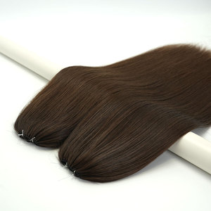 Extensiones de Cabello Pinna Lanxun con Cutícula Alineada, Extensiones de Cabello Humano de Plumas Lujosas, Doble Trama a Máquina para el <span class=keywords><strong>Mercado</strong></span> de Israel - Product Image 1