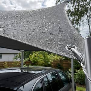 <span class=keywords><strong>Voile</strong></span> <span class=keywords><strong>d</strong></span>'<span class=keywords><strong>ombrage</strong></span> imperméable en polyester Oxford 4x6 personnalisable, résistante aux UV, pour parking, patio, protection solaire extérieure - Product Image 3