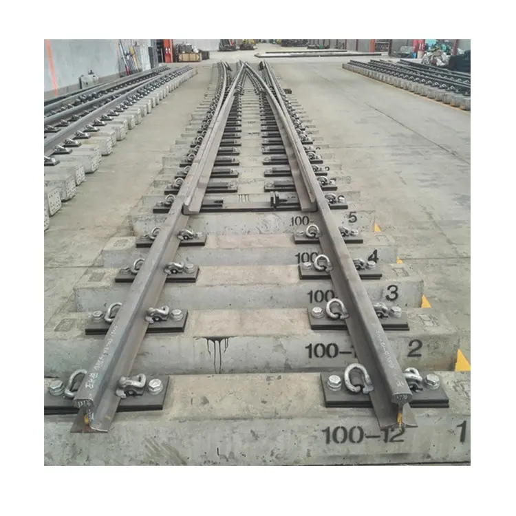 China Railway Equipment Manufacturer BS100A Rail Track Turnout
