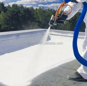 Revestimiento impermeable de poliuretano de hormigón para construcción de techos Materiales de impermeabilización líquidos de poliuretano