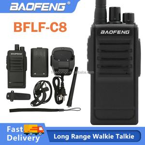 Interphone portable pour la sécurité des patrouilles extérieures, pour deux personnes, pour la maison, pour talkie-walkie BFLF-C8, 16 canaux, 400-470 MHz - Product Image 6