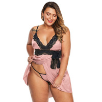 Nuisette sans manches en dentelle à col en v pour femme, robe de nuit Sexy, grande taille, vêtements de nuit, nouvelle collection