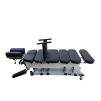 Lit de traction en flexion chiropratique Physiothérapie Table de chiropratique Table de chute manuelle