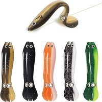 Leurre souple de pêche 10cm 6g, simulation de vers de terre et de loche, leurres bioniques nageurs pour la pêche au bar